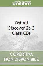Oxford Discover 2e 3 Class CDs libro
