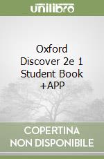 Oxford Discover 2e 1 Student Book +APP libro