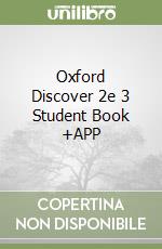 Oxford Discover 2e 3 Student Book +APP libro