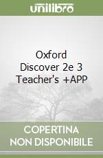 Oxford Discover 2e 3 Teacher's +APP