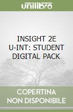 INSIGHT 2E U-INT: STUDENT DIGITAL PACK libro