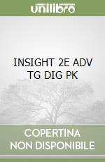 INSIGHT 2E ADV TG DIG PK libro