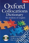 Oxford collocation dictionary. Con CD-ROM libro