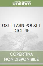 OXF LEARN POCKET DICT 4E