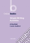 Simple Writing Activities libro