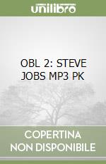 OBL 2: STEVE JOBS MP3 PK libro