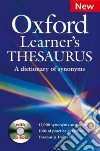 Oxford learner's thesaurus. A dictionary of synonyms libro