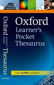 Oxford learner's pocket thesaurus