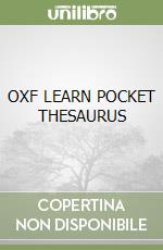 OXF LEARN POCKET THESAURUS