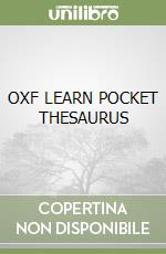 OXF LEARN POCKET THESAURUS libro