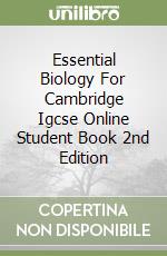 Essential Biology For Cambridge Igcse Online Student Book 2nd Edition libro