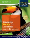 Complete biology for Cambridge IGCSE secondary 1. Checkpoint-Student's book. Per la Scuola media. Con espansione online libro