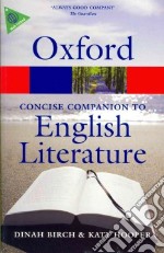 Concise Oxford companion to english literature