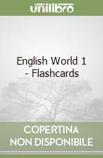 English World 1 - Flashcards libro