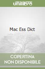 Mac Ess Dict libro