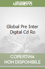 Global Pre Inter Digital Cd Ro libro