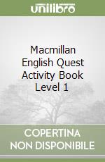 Macmillan English Quest Activity Book Level 1 libro