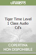 Tiger Time Level 1 Class Audio Cd's libro