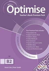 Optimise. B2. Teacher's book. Premium pack libro