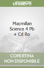 Macmillan Science 4 Pb + Cd Ro libro