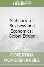 Statistics for Business and Economics: Global Edition libro