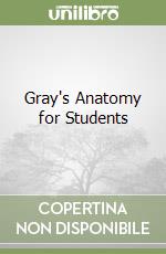 Gray`s Anatomy for Students libro usato