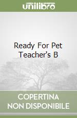 Ready For Pet Teacher's B