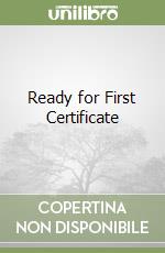 Ready for First Certificate libro