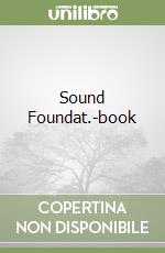 Sound Foundat.-book libro