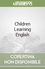 Children Learning English libro