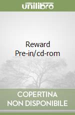 Reward Pre-in/cd-rom libro