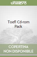 Toefl Cd-rom Pack libro