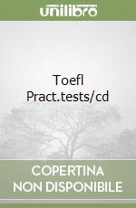 Toefl Pract.tests/cd libro