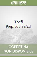 Toefl Prep.course/cd libro