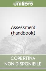 Assessment (handbook) libro