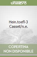 Hein.toefl-3 Casset/n.e. libro