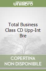 Total Business Class CD Upp-Int Bre libro