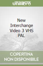 New Interchange Video 3 VHS PAL libro