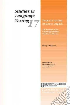 O' Sullivan Issues In Test Busin Eng