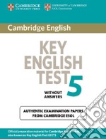 Esol Camb Ket 5 Std libro