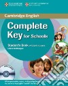 Complete Key For Schools Sb Wo/a+cdrom libro