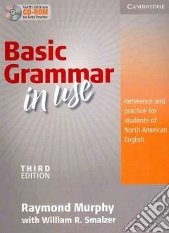 Murphy Basic Grammar Use 3ed Std Wo/a+cdrom