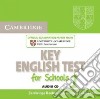 Esol Camb Ket For School 1 Cd libro