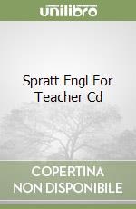 Spratt Engl For Teacher Cd libro