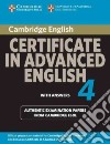 Cambridge Certificate in Advanced English 4 for Updated Exam libro