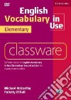 English Vocabulary in Use. Elementary. DVD-ROM libro di Michael McCarthy