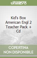 Kid's Box American Engl 2 Teacher Pack + Cd libro