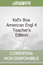 Kid's Box American Engl 4 Teacher's Edition libro