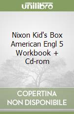 Nixon Kid's Box American Engl 5 Workbook + Cd-rom libro