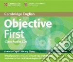 Objective First Class Audio CDs (2) libro